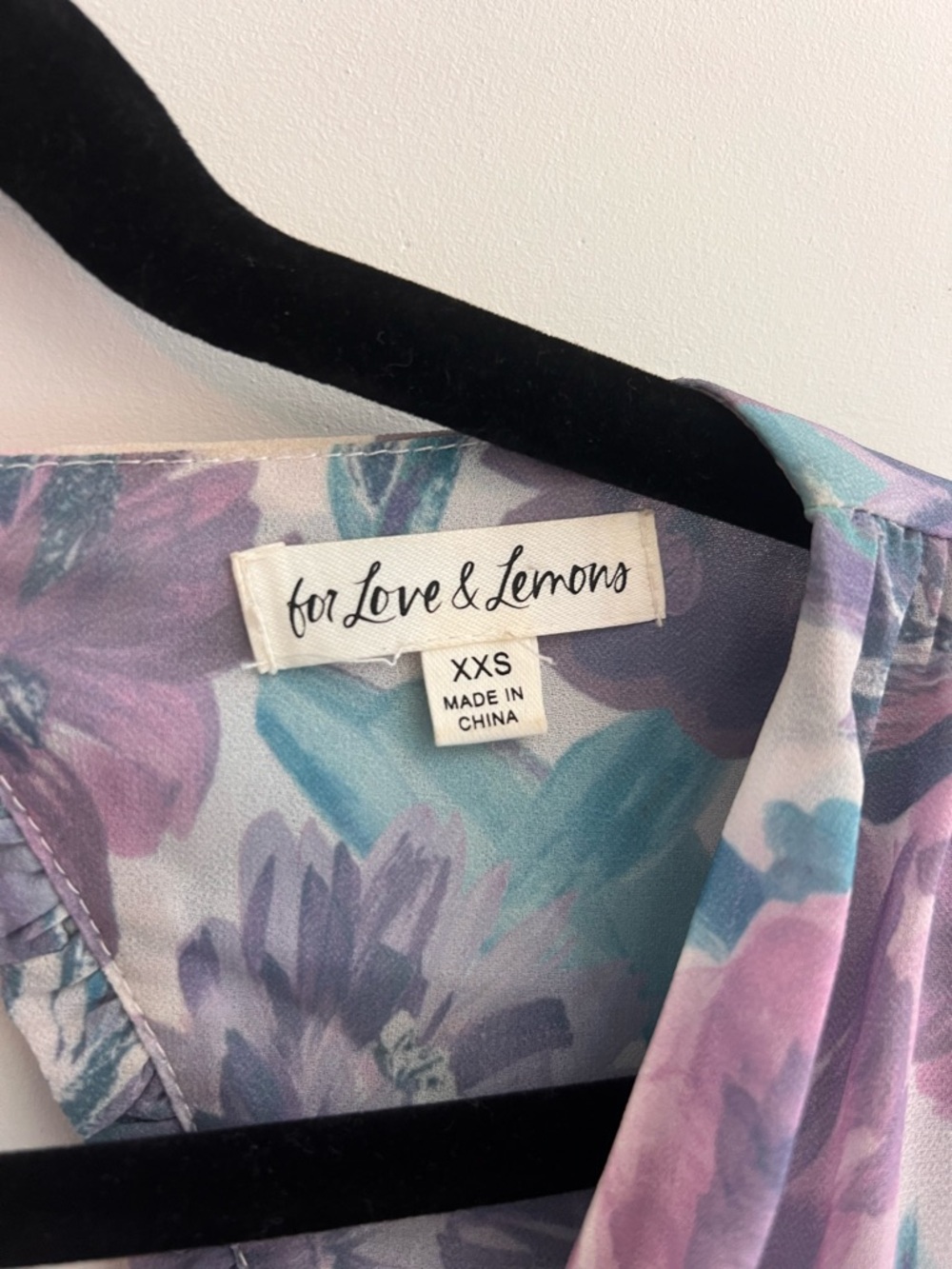 For Love & Lemons Shelly Floral Midi Dress - Picture 5 of 5